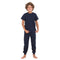 Boys summer pajama set Dark Blue t-shirt + Pants